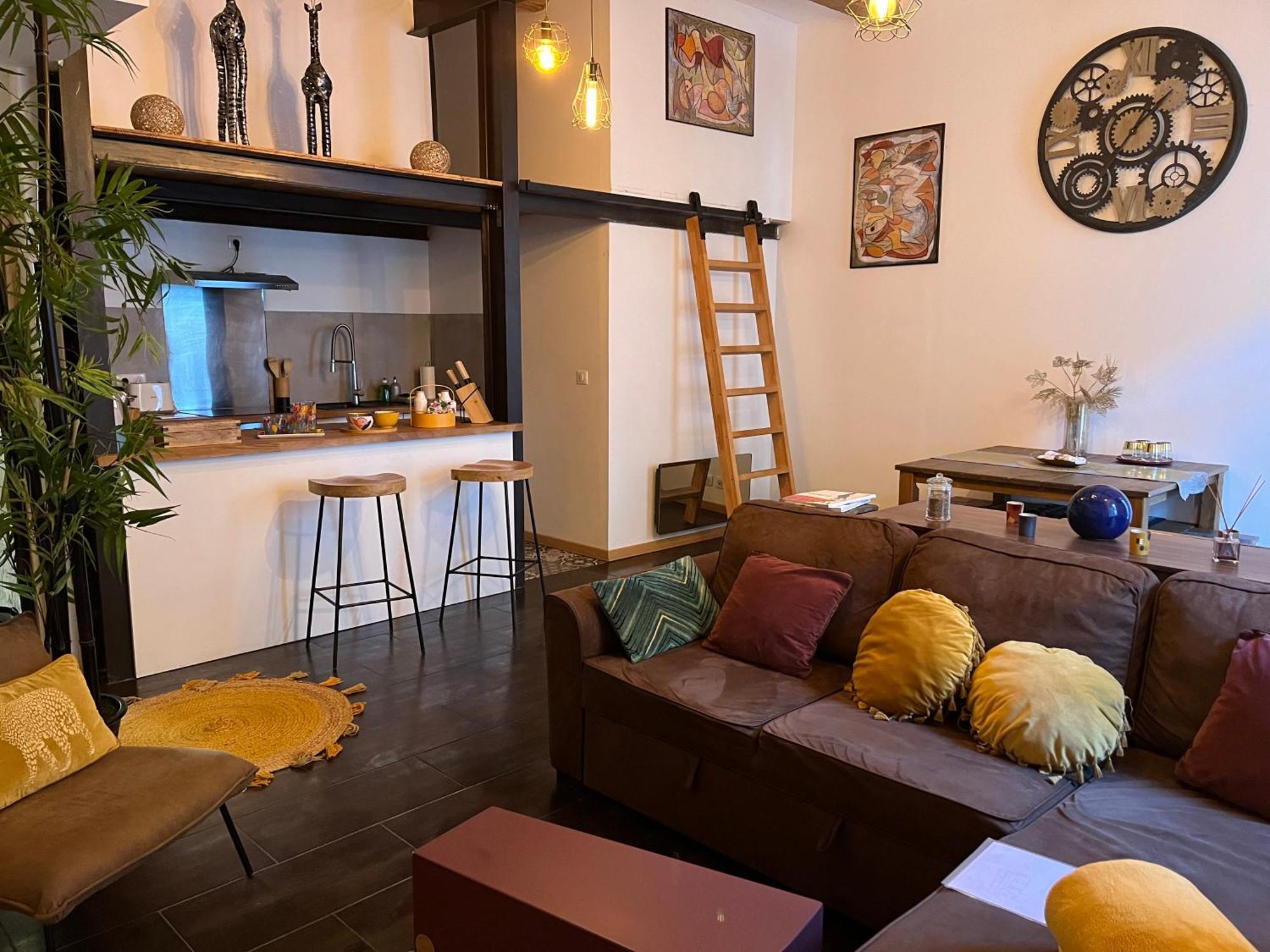 Appartement Atypique Cosy Entre Terre & Mer Marsilya Dış mekan fotoğraf